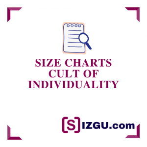 Size Charts Cult of Individuality