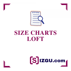 Size Charts Loft