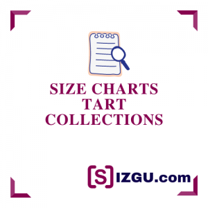 Size Charts Tart Collections