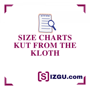 Size Charts Kut from the Kloth