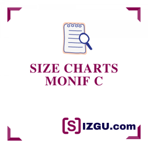 Size Charts Monif C