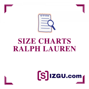 Size Charts Ralph Lauren