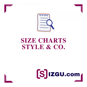 Size Charts Style & Co.