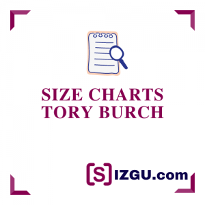 Size Charts Tory Burch