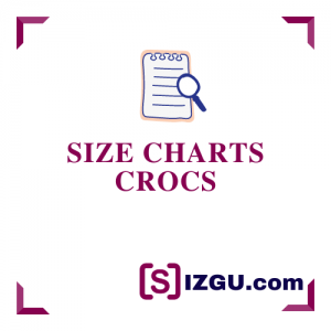 Size Charts Crocs